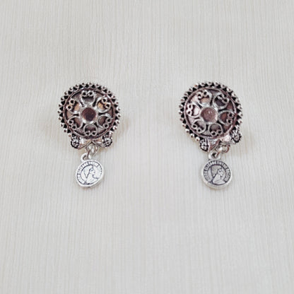 Blue Velvet Tribal Necklace Set