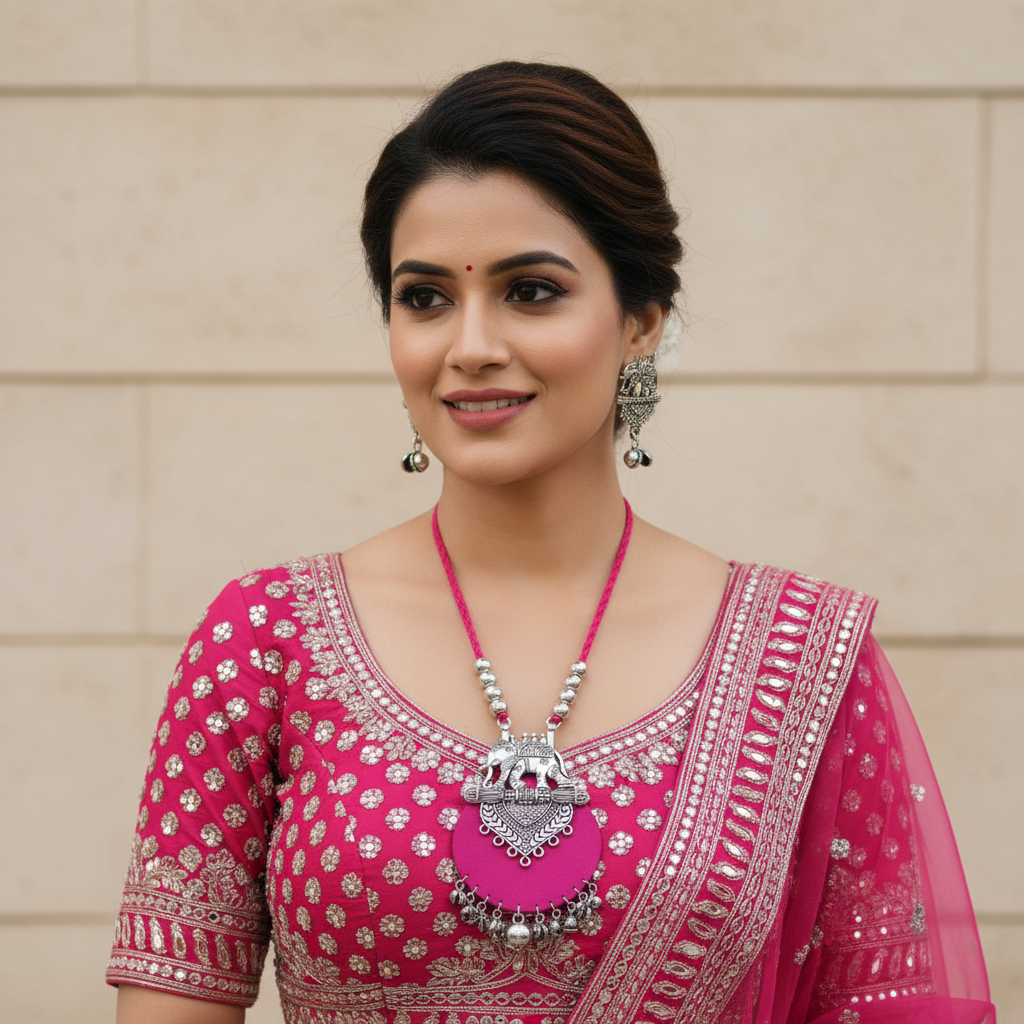 Elephant Harmony Necklace Set