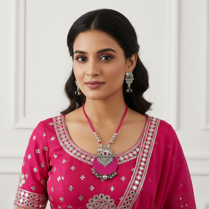 Elephant Harmony Necklace Set